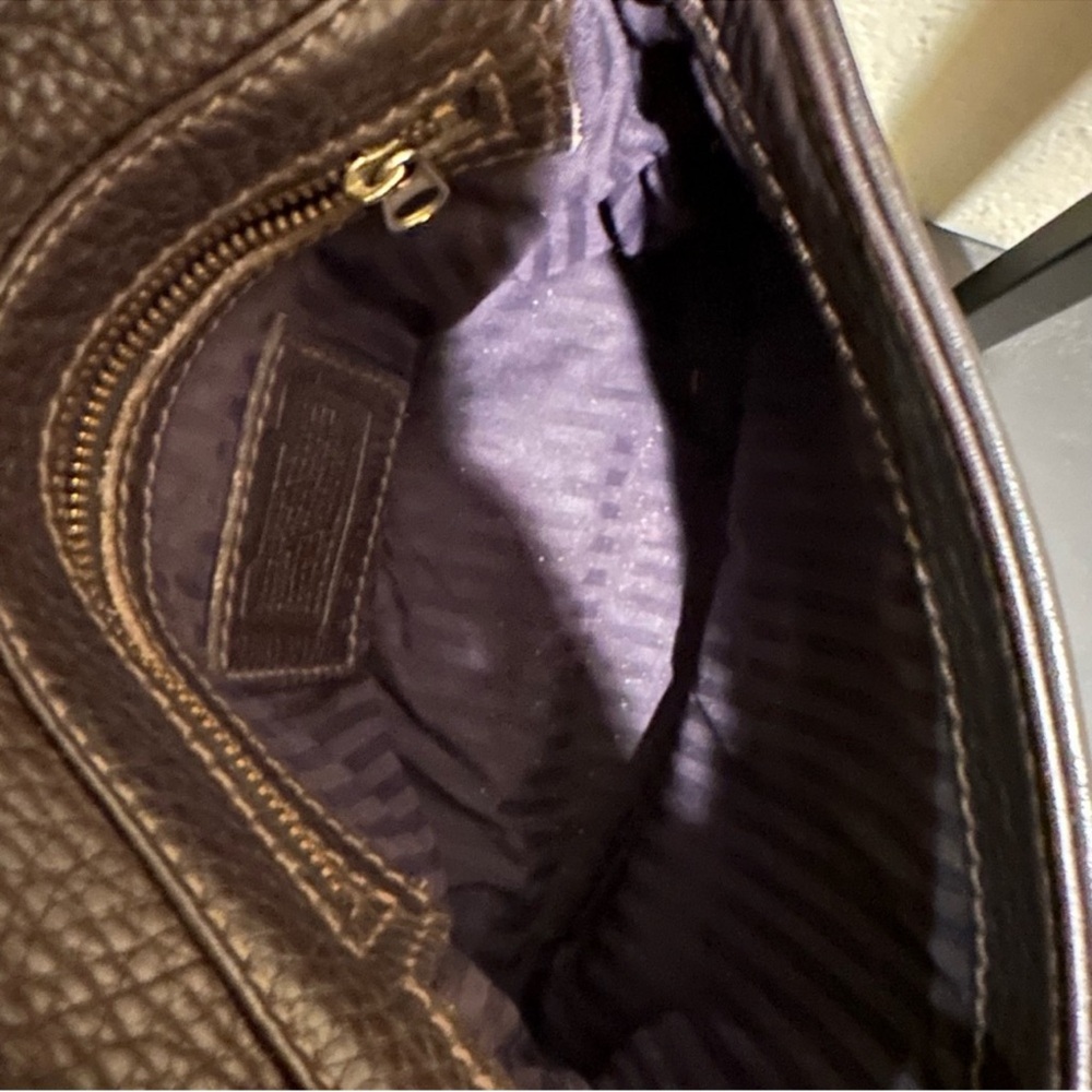 Vintage Coach Sonoma Flap crossbody style 4919 (1996) Made in the United States - Picture 10 of 12
